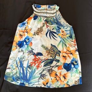 Blouse size S floral